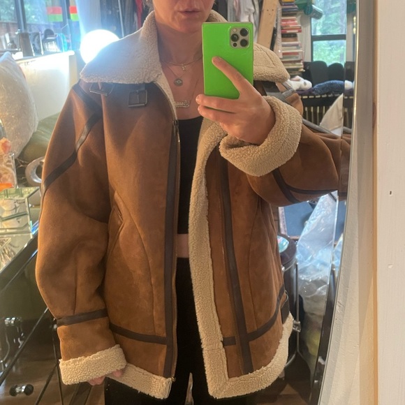 Shearling Jacket - Picture 4 of 9